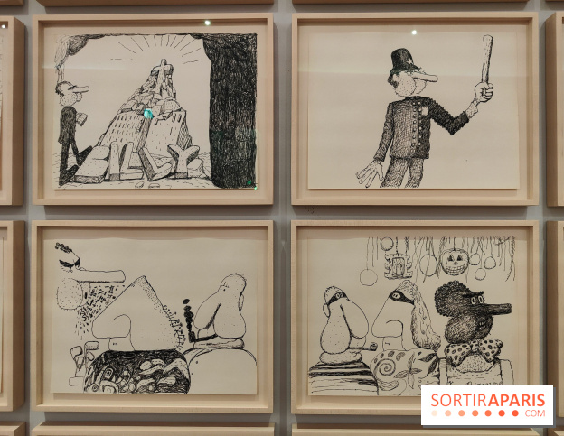 Exposition L'ironie de l'histoire : Philip Guston caricature les Etats-Unis au musée Picasso - fotor 1760090140090