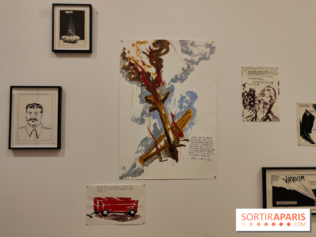 Underground : l'exposition ironique de Raymond Pettibon au Musée Picasso - nos photos - fotor 1760090730397