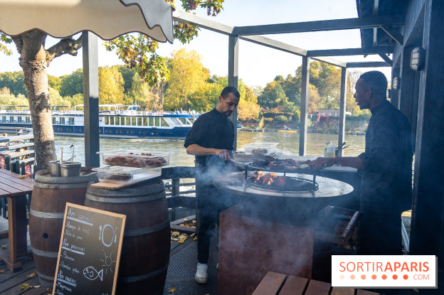 Brunch à volonté de La Casa à Medan en bord de Seine dans les Yvelines - les photos