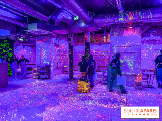 Paint Invaders : l'expérience d’art immersive et fluorescente unique à Paris