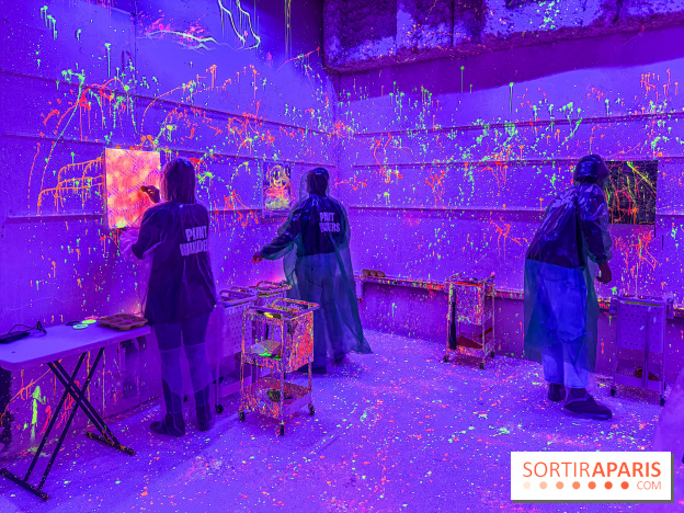 Paint Invaders : l'expérience d’art immersive et fluorescente unique à Paris