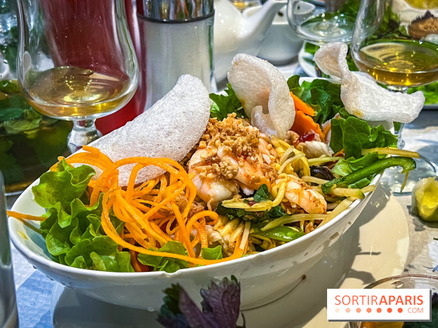 Le Bambou restaurant vietnamien Paris 13e - photos - salade de mangue verte