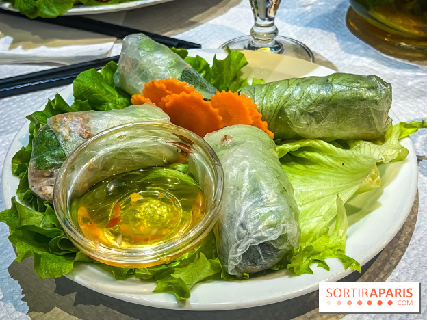 Le Bambou restaurant vietnamien Paris 13e - photos - rouleaux de printemps