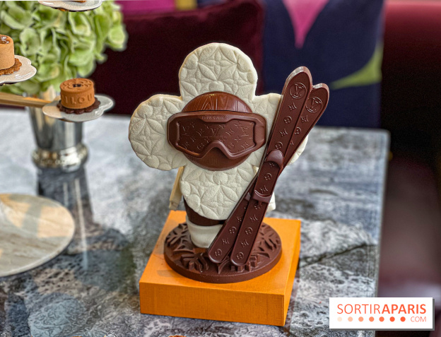 Bûche et chocolats de Noël 2025 de Louis Vuitton par Maxime Frédéric