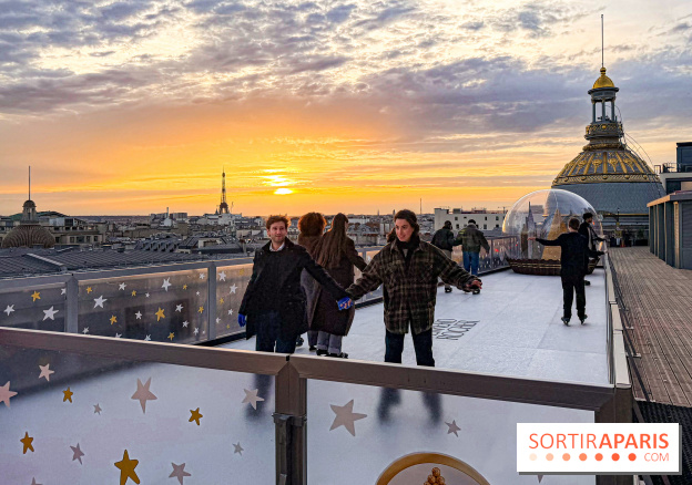 Patinoire Printemps Haussmann 2025