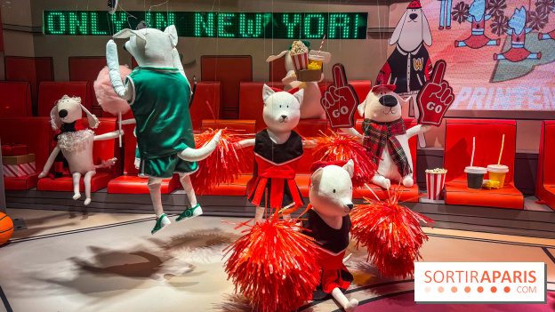 Les vitrines de Noël du Printemps Haussmann à Paris 2025 avec Diane Kruger, les photos