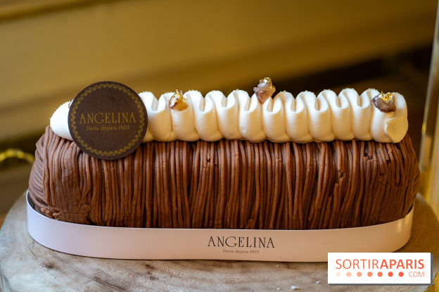 Les Bûches de Noël Angelina Paris 2025