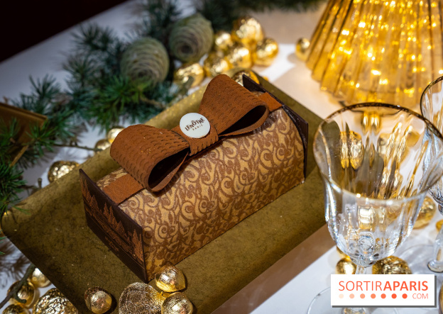 Bûche de Noël Lenôtre 2025 : Le train des Merveilles et les créations de fête - photos