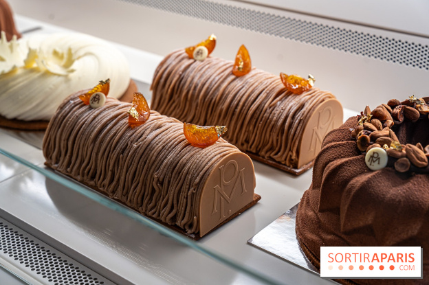 Bûches de Noël de la Pâtisserie Matthieu Pauline Paris 7e - A7C07761