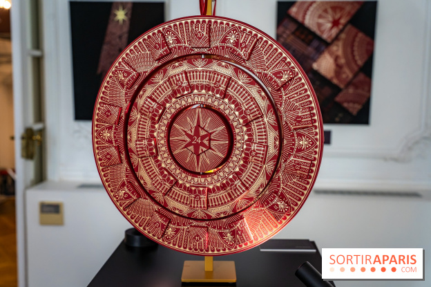 Bûche de Noël Opéra Garnier de la Maison du Chocolat 2025 - photos - A7C07778