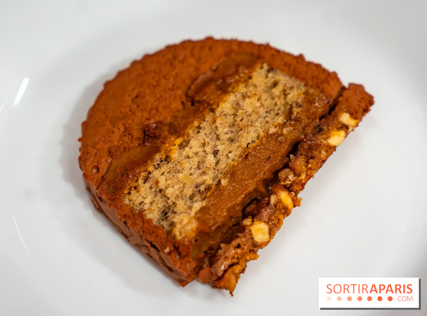 Bûche de Noël et créations de fête de Chapon 2025 - A7C07436