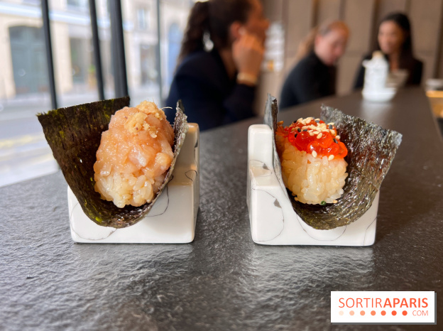 Nobisan - Temaki sériole, temaki ikura