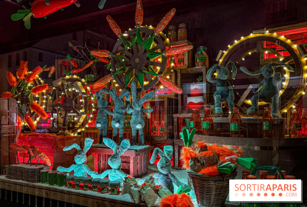 Les vitrines de Noël 2025 du Bon Marché : le grand magasin se métamorphose en (Bon) Marché de Noël - IMG 0715