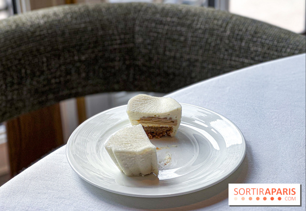 Bûche de Noël Fleur de Vanille du Shangri-La Paris 2025 par Timothy Lan, une création haute couture - IMG 0834