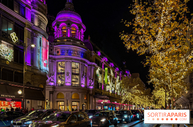 Les illuminations de Noël 2025 du Boulevard Haussmann