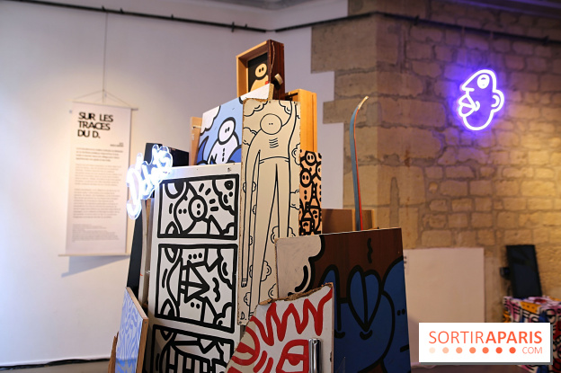 Sur les traces du D. : nos photos de l'exposition du street artiste au Wilde - Le lieu à Paris