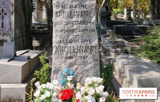 Visuels Paris - Tombe Guillaume Apollinaire