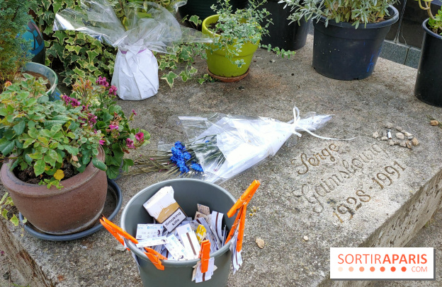 Visuels Paris - Tombe Serge Gainsbourg