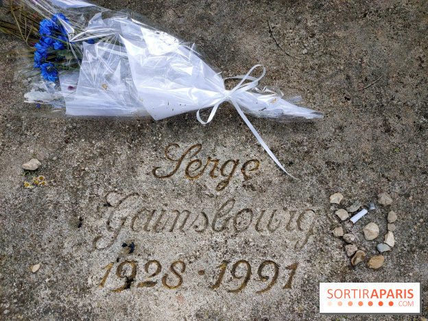 Visuels Paris - Tombe Serge Gainsbourg