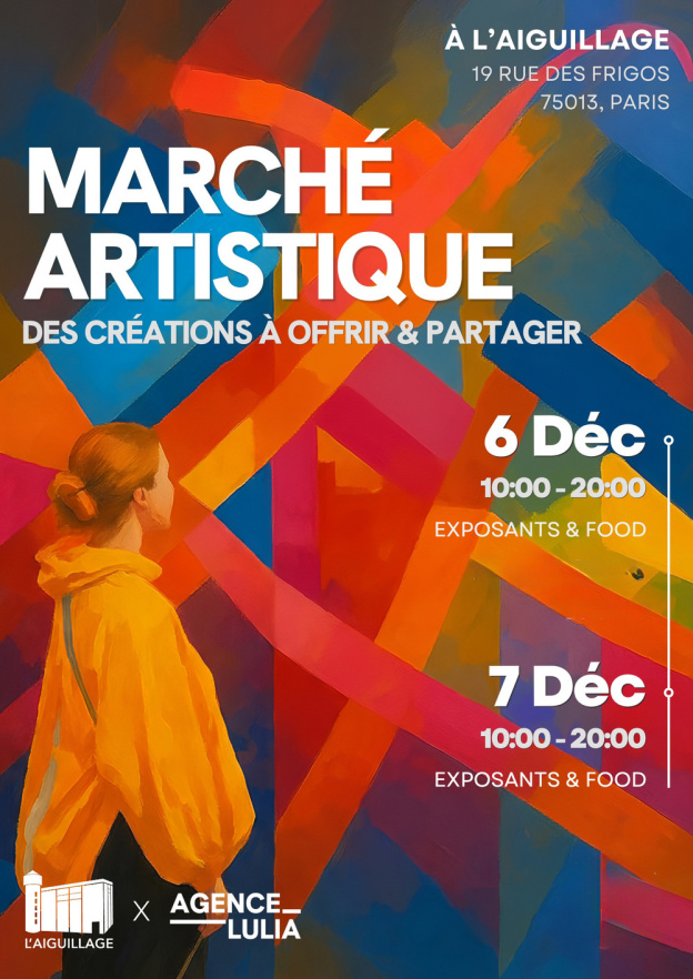 Un marché artistique à l'Aiguillage - Marché de noël artistique