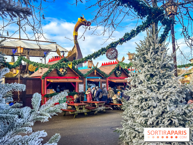 Noël au Parc Astérix 2025, patinoire et marché de Noël