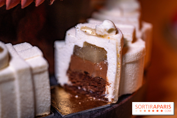 Bûche de Noël Cheval Blanc 2025 : Maxime Frédéric dévoile un sapin exceptionnel - photos - A7C02785