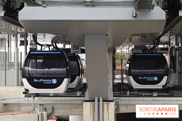 Câble C1 : le premier téléphérique d'Île-de-France - nos photos