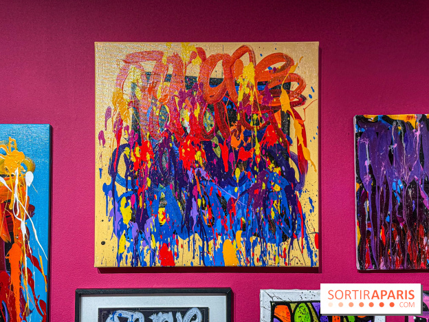 Mini Me : l'exposition de JonOne 100% groovy baby à la galerie Goldshteyn-Saatort - IMG 2330