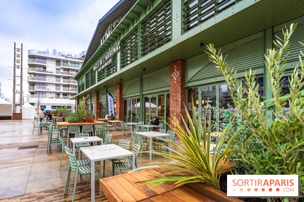La Halle de l'Arsenal - Biltoki à Rueil-Malmaison, les photos du food court