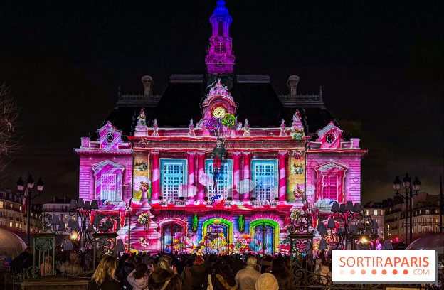 Noël 2025 à Levallois-Perret (92) : spectacle son & lumière gratuit sur l'Hôtel de Ville