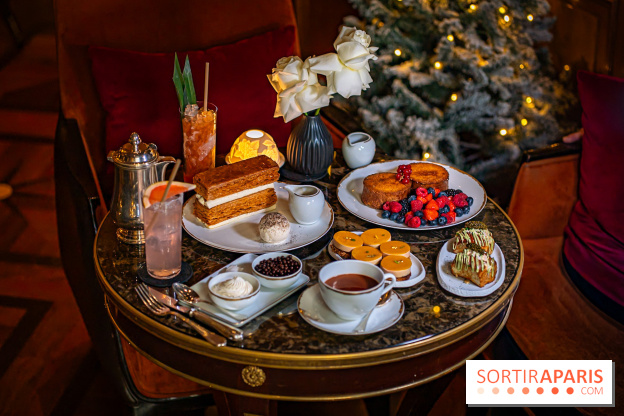 Le bar et salon de thé de Noël du George V 2025 - les photos
