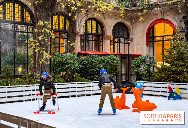 Noël 2025 au Plaza Athénée : tea time festif en famille, patinoire enchantée et chalet-raclette - IMG 4253