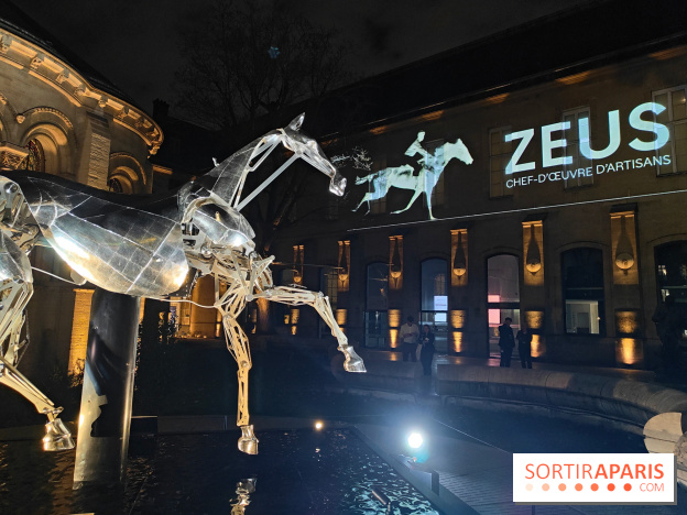 Zeus, chef d'œuvre d'artisans : une exposition sur le cheval des JO au musée des Arts et Métiers