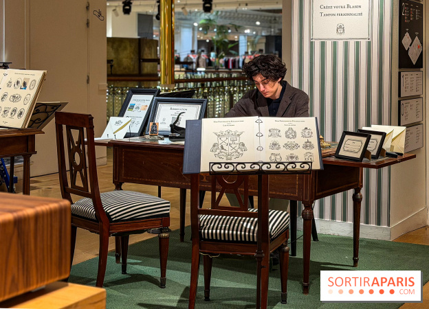 Ex Libris : votre tampon personnalisé et gravé à la main au Bon Marché Rive Gauche pour les fêtes - IMG 3572