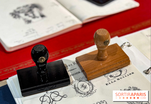 Ex Libris : votre tampon personnalisé et gravé à la main au Bon Marché Rive Gauche pour les fêtes - IMG 3613