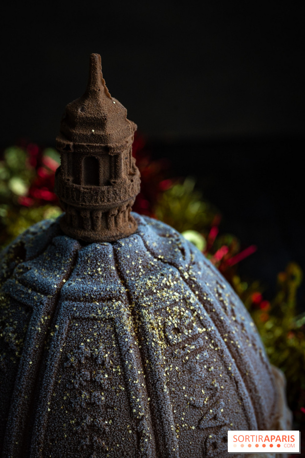 Les bûches de Noël glacées de Bachir spécial dômes parisiens