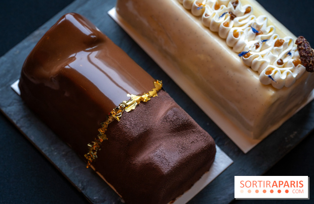 Les bûches de Noël artisanales de Baiman's Cake à Montreuil - photos - A7C03354