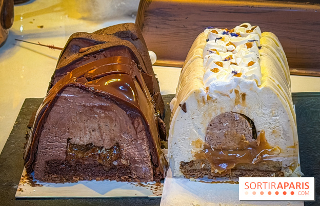 Les bûches de Noël artisanales de Baiman's Cake à Montreuil - photos