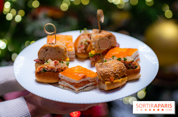 Le tea time de Noël et d'hiver du Printemps Haussmann 2025 - 2026 photos - A7C03244