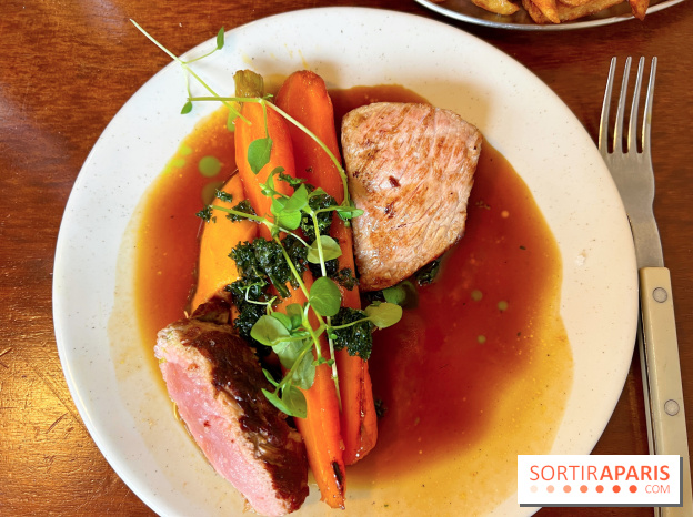 Gramme Paris - Quasi de veau, carottes