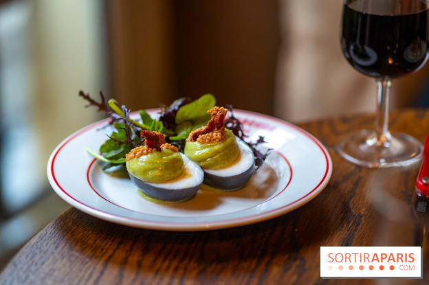 Club Cochon l'Auberge, le bistrot français Paris 9e - oeuf mayo