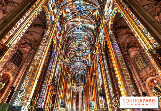 L'Odyssée Céleste à l'église Saint-Eustache à Paris, le nouveau spectacle Luminiscence 