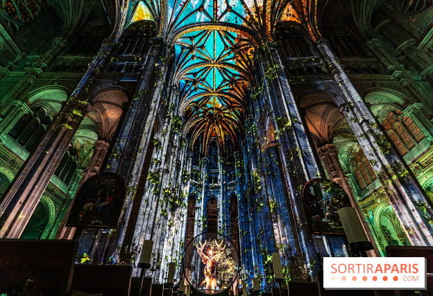 L'Odyssée Céleste à l'église Saint-Eustache à Paris, le nouveau spectacle Luminiscence 