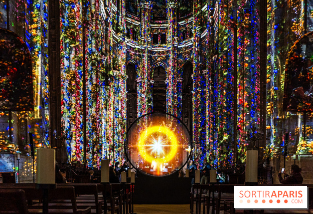 L'Odyssée Céleste à l'église Saint-Eustache à Paris, le nouveau spectacle Luminiscence 