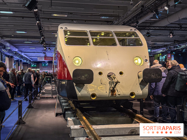 Salon Rétromobile 2026 à Paris - train Bugatti
