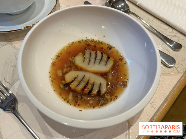 Restaurant Anne - Topinambours confits, truffe noire