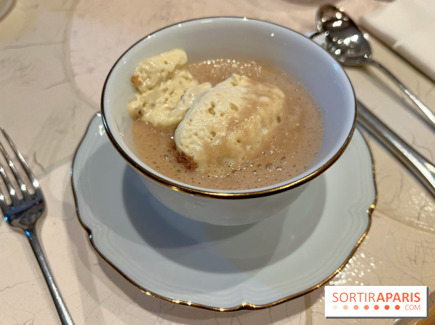 Restaurant Anne - Cappuccino de châtaigne, foie gras