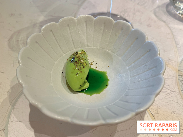 Restaurant Anne - Pré-dessert menthe oseille