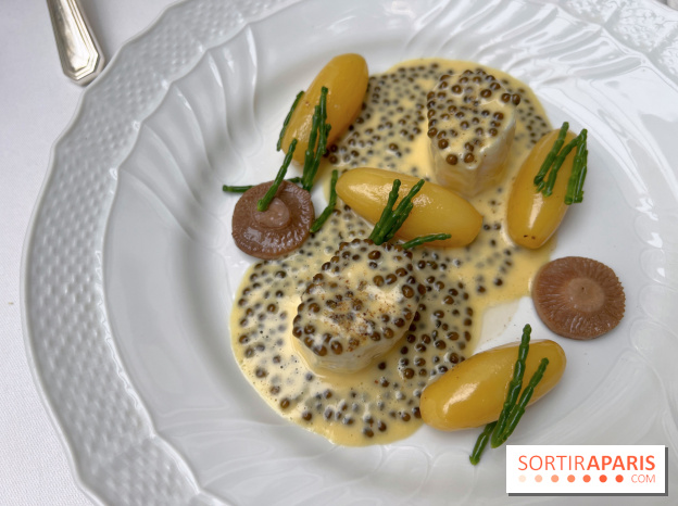 La Véranda, La Réserve Hôtel & Spa - Sole, caviar, sauce Noilly-Prat