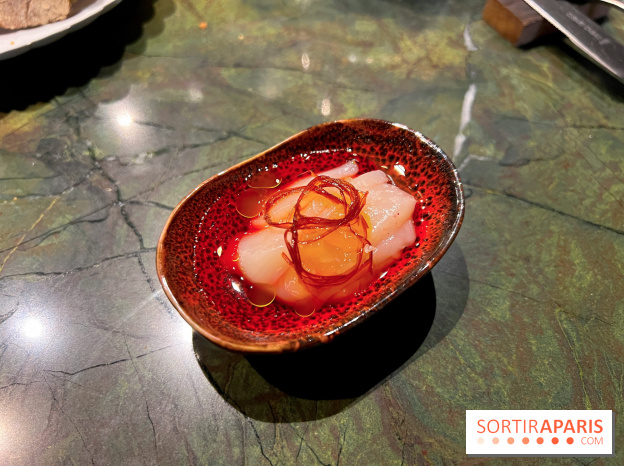 Mantra - Noix de St-Jacques crue, rose, bergamote